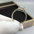 thumbnail image 3 of Moissanite Emerald Cut Engagement Ring 3.20 Ct Moissanite Solitaire Wedding Ring 7x9 Emerald Cut Moissanite Engagement Band Mens Moissanite Solitaire Ring US 12.5, 3 of 4