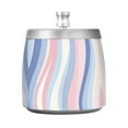 thumbnail image 7 of Yayeee Ashtray with Lid for Cigarette Smokeless Stainless Steel Home Ash Holder, Abstract Pink, 7 of 7