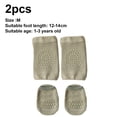 thumbnail image 2 of 2 pares de calcetines antideslizantes para bebé, unisex y rodilleras antideslizantes para gatear, 2 of 5