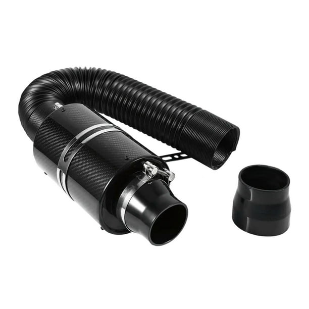 Manguera de entrada de aire frío,Piezas de reparación del kit de admisión de aire frío de inducción para automóvil, de admisión de aire frío con manguera telescópica,Manguera de