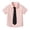 42# Complexion, variant on Boys Short Sleeve Dress Shirts Solid Button Down Shirts Summer Formal Uniform Shirt with Pocket,White 7-8Y