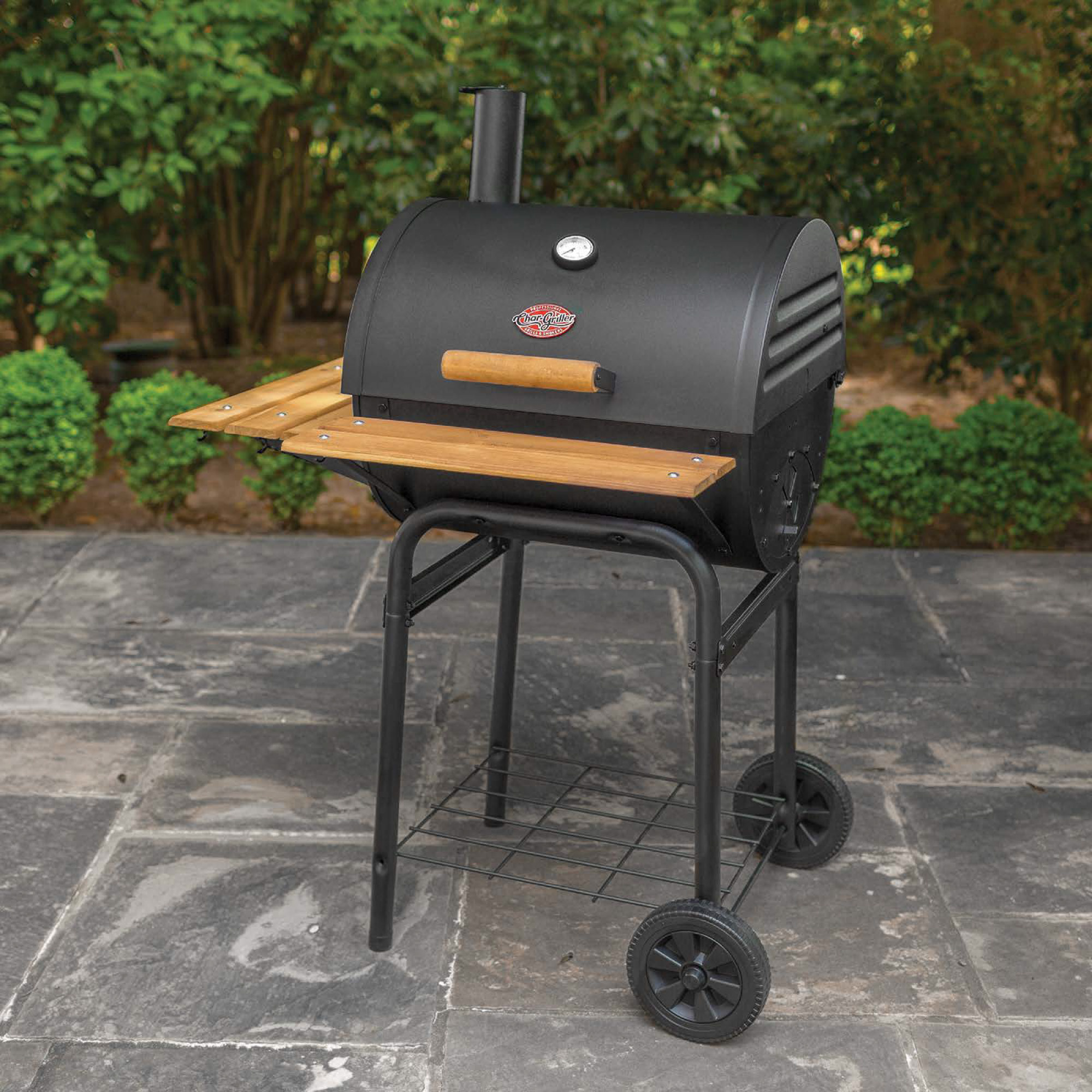 Char-Griller Wrangler Outdoor Cooking Heavy Duty Steel Charcoal Barbecue Grill - image 2 of 16