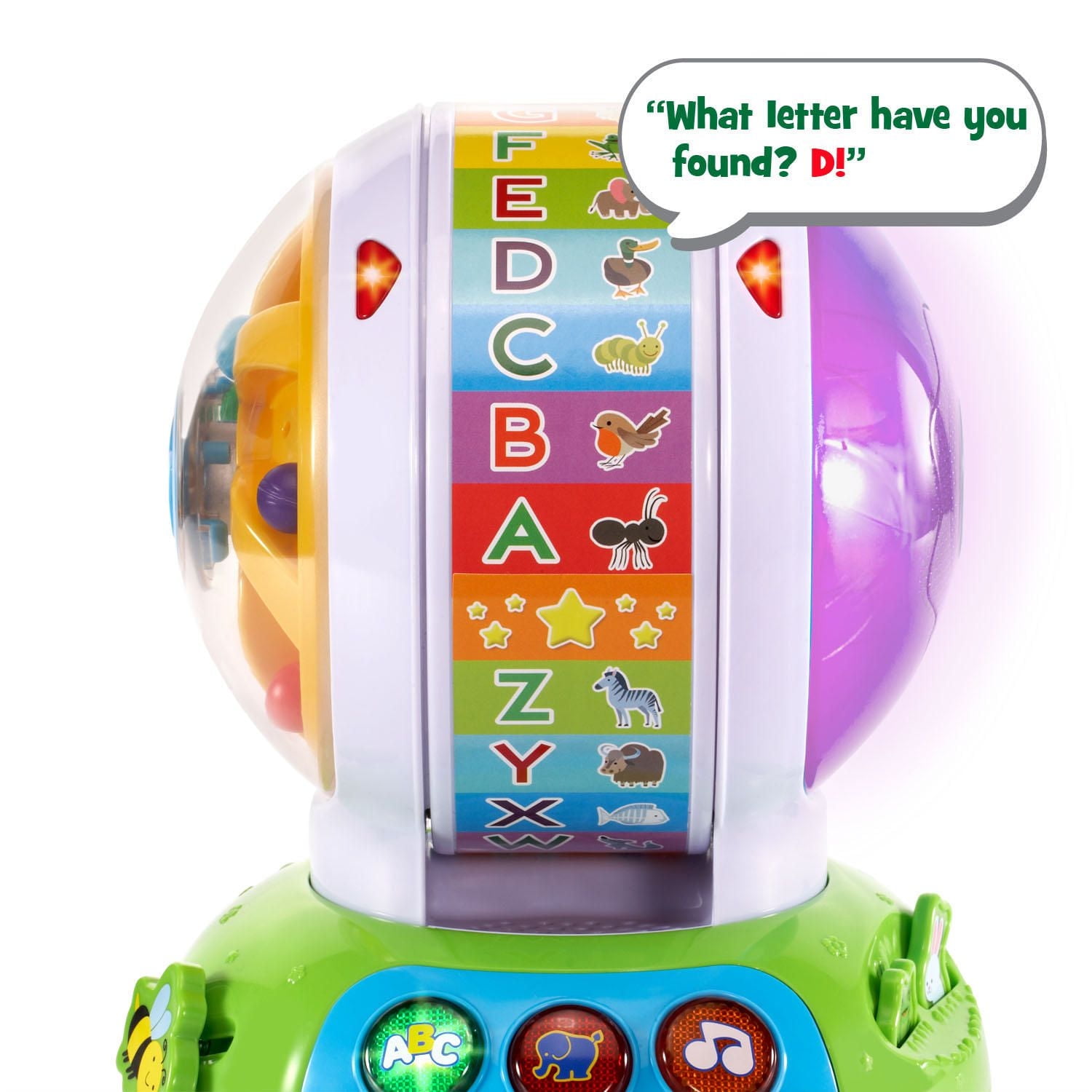 LeapFrog Spin & Sing Alphabet Zoo™ - Toddler Alphabet Learning Toy - English Version, 6+ months