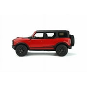 2021 Ford Bronco Wildtrak 4 Doors, Race Red - GT Spirit GT360 - 1/18 scale Resin Model Toy Car