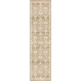 thumbnail image 1 of Home Decor Inc. Bergamo Runner Rug – 24" x 60", Beige, Durable & Elegant for Hallways, Entryways & Indoor Spaces, Suitable for All Ages, 1 of 1