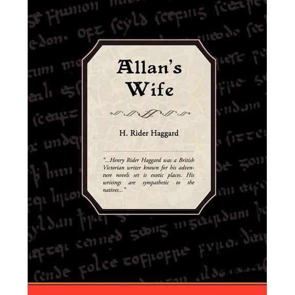 Allan's Wife (Paperback)