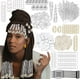 thumbnail image 1 of Juego de 455 accesorios para el cabello hechos de papel de aluminio, 1 of 5