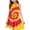 Yellow, variant on THDHVS Girls Dresses,Girls Gradient Print Sleeveless Sundress for Summer Casual Wear and Outdoor Playtime,Dresses for Girls Dark Blue