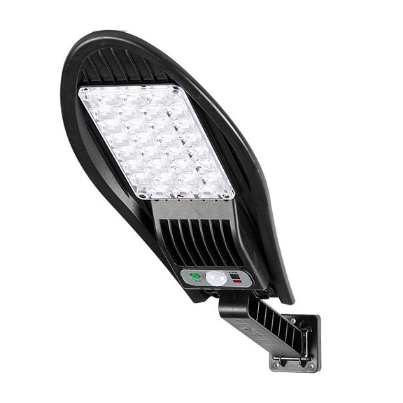 Billuyoard Luz de pared 80W 40W Lámpara de seguridad al aire libre IP65 Luz de calle LED solar impermeable Luz de jardín Luz de calle con Iluminación y accesorios
