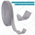 thumbnail image 3 of 50m Instant Hem Tape Gray Adhesive Iron Trousers Tape Fabric Edging Shorten Tape Hemming Ironning Ribbon Tape, 3 of 7
