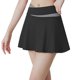 thumbnail image 2 of Color-Block Fake Two Anti-Walk Running Fitness Dance Yoga Sports Skirts, 2 of 6