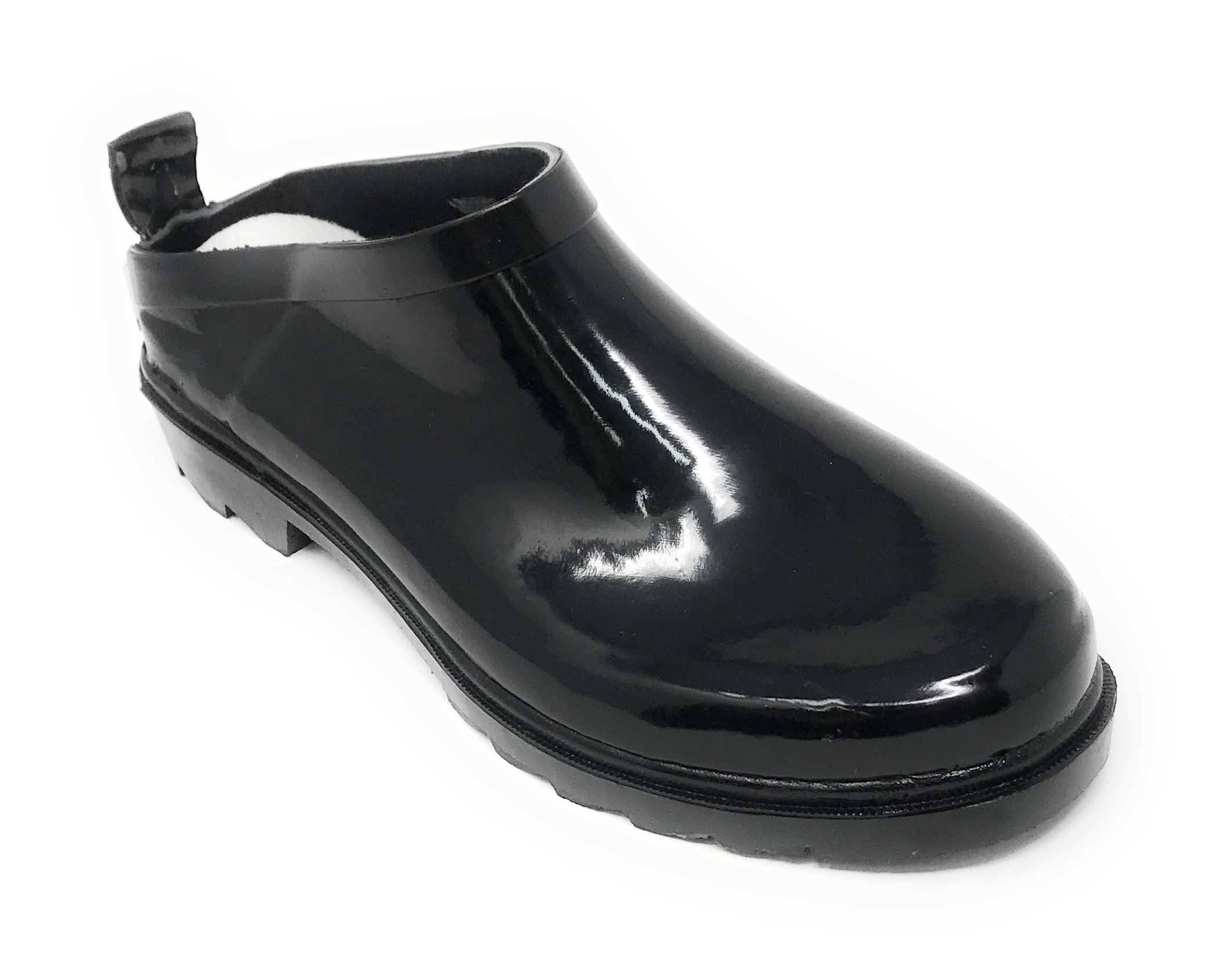 Forever Young Women's Clog Black Rain Boots