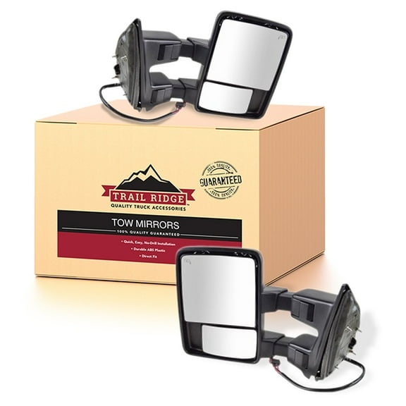 Trail Ridge Towing Mirror Power Folding Extend Heat Memory Signal Pair for Ford TR10153 Fits select: 2011-2016 FORD F250, 2011-2016 FORD F350