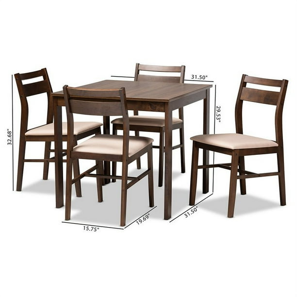 Baxton studio lovy dining set deals