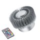 thumbnail image 4 of Yuarrent Luz LED de aluminio para pared, montaje con tornillo, 3W, antioxidante, 120 grados, 85-265V, Cable de alimentación para dormitorio, KTV, Iluminación y accesorios RGB colorido Yuarrent HA002886-08, 4 of 6
