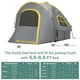 thumbnail image 2 of Tienda de campaña GoHimal impermeable PU2000 mm para cama de 5.5 a 6.0 pies, 2 of 7