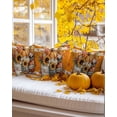 thumbnail image 4 of Decorative Throw Pillow Covers 12x20 Inch Set of 2 Orange Pumpkin Fall Decor Pillow Cases for Couch, Maple Leaf Autumn Sunflower Cushion Case for Living Room Bedroom Bed Car Chair, 4 of 9