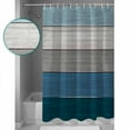 thumbnail image 3 of Shower Curtain, Farmhouse Vintage Wood Board Waterproof Shower Curtain Set with Hooks for Bathroom Showers,Stalls and Bathtubs,60x72In Retro Blue Grey Wooden, 3 of 8