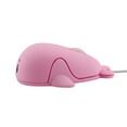 thumbnail image 3 of SHARE SUNSHINE Wired Mouse Dolphin Shape Computer Mouse for Desktop Laptop - Pink, 3 of 5