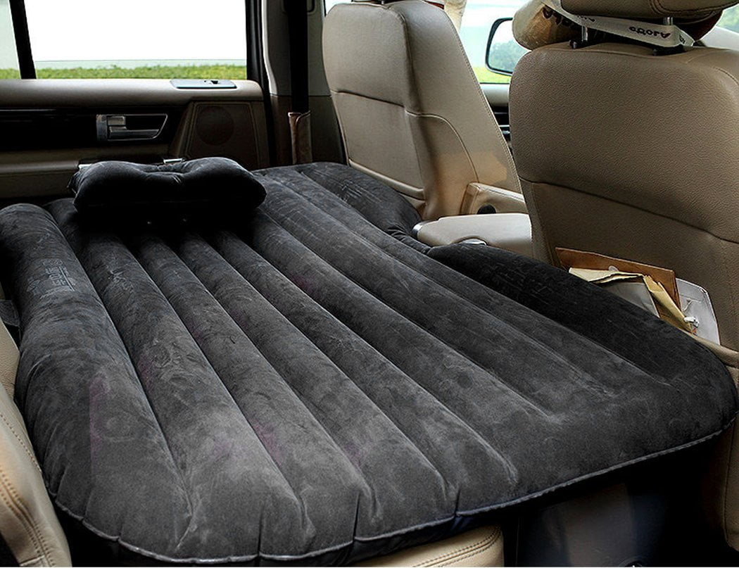 Inflatable Car Mattress With Pillow Bed Seat