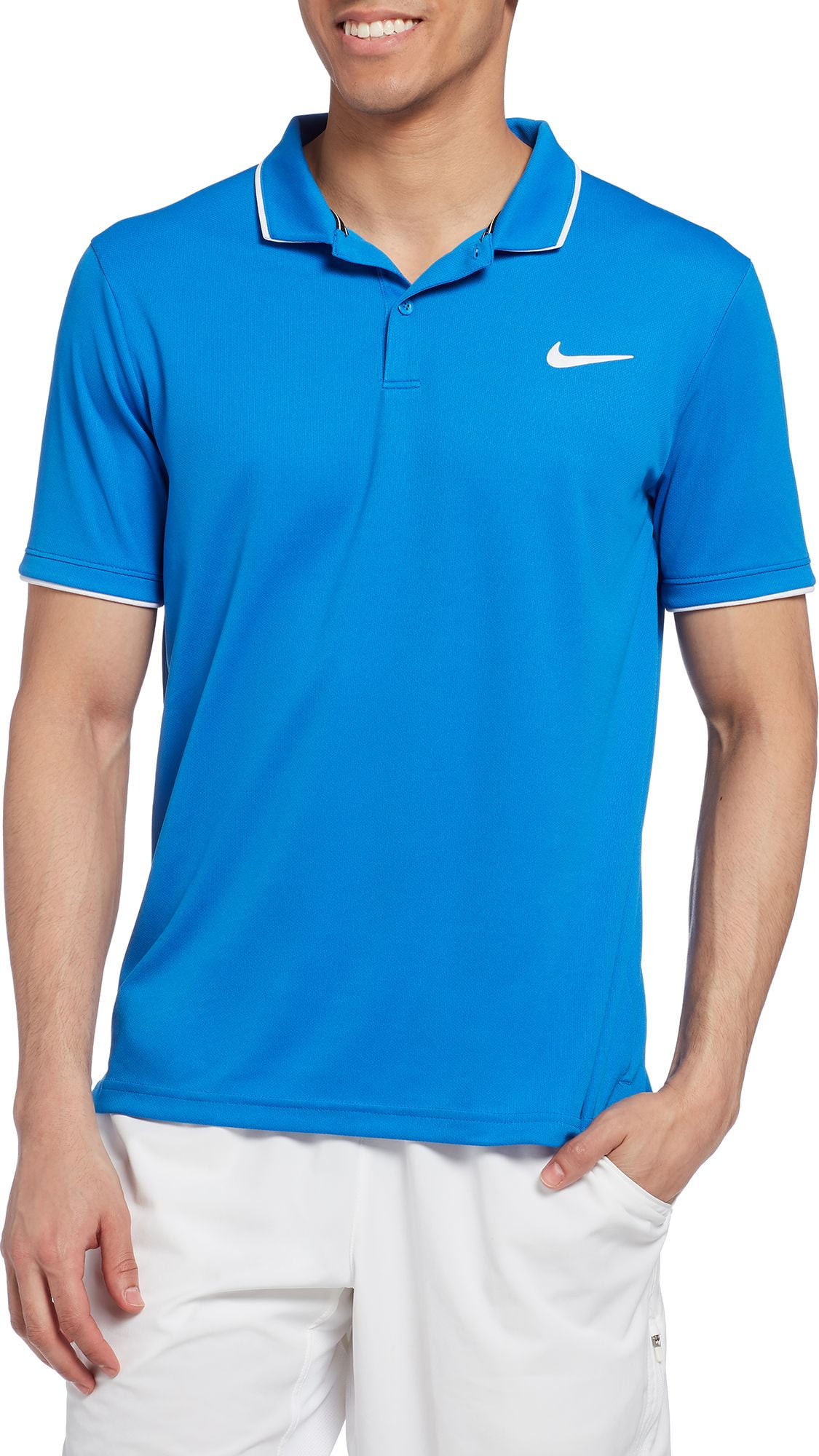 Nike - Nike Men's NikeCourt Dri-FIT Tennis Polo - Walmart.com - Walmart.com