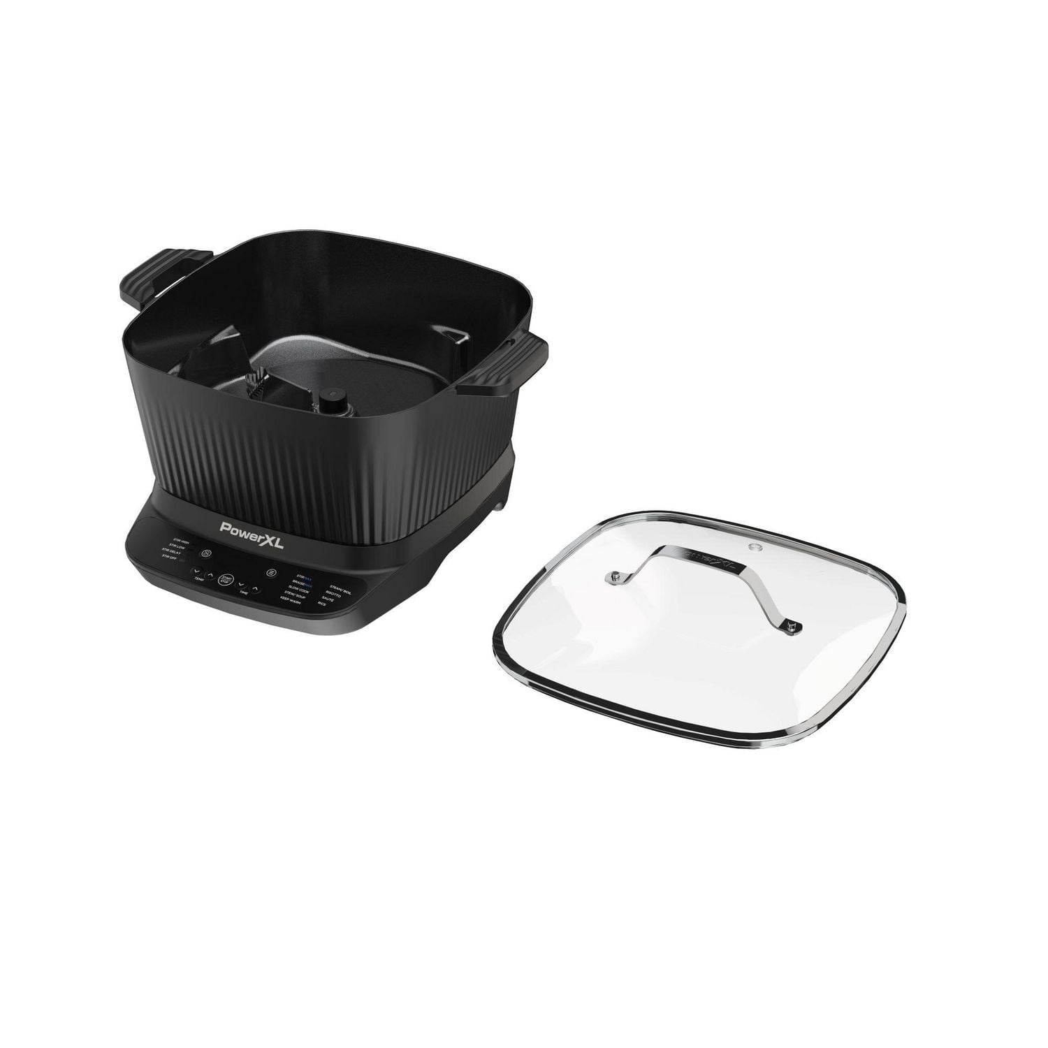 PowerXL 7.5Qt StirMax Multi-Cooker, Auto Paddle Stirs/Shreds/Mixes