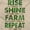 Sand, variant on Rise Shine Repeat Farm Every Day Men's Graphic T Shirt Tees Brisco Brands S
