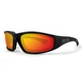 thumbnail image 3 of New Epoch Eyewear Lacrosse Foam Photochromic Padded Motorcycle Black Sunglasses, 3 of 4