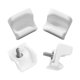 thumbnail image 1 of 4x Retenedores de cesta de congelador 3422342 Piezas Wlf3422341 Accesorios de congelador fáciles de instalar Reemplazo 3422341 para Bi-30ug, 1 of 9
