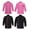Pink, variant on Men’s Chef Coat Set (4 Pieces), Black with Yellow Double-Breasted Kitchen Uniform Jackets,