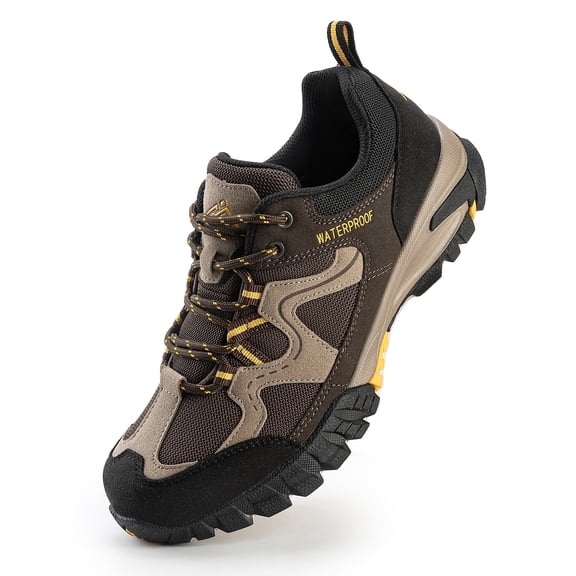 CC-Los Women's Waterproof Hiking Shoes Lightweight Breathable Walking Shoes for Outdoor Climbing Size 5.5-10.5