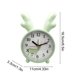 thumbnail image 3 of Reloj despertador compacto de plástico con pantalla de hora clara y suave tono de alarma: ideal para usar en el dormitorio, el estudio o el escritorio sin distracciones digitales., 3 of 6