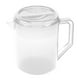 thumbnail image 4 of Jarra de agua para refrigerador, jarra de boca ancha con tapa, hervidor , dispensador de bebidas para jugos fríos y calientes, refrigerador, Claro, 4 of 9