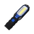 thumbnail image 2 of Linterna de mano recargable LED con gancho para colgar COB de mano Azul, 2 of 9