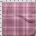 thumbnail image 4 of oneOone Viscose Chiffon Pink Fabric Check Diy Clothing Quilting Fabric Print Fabric By Yard 42 Inch Wide, 4 of 4