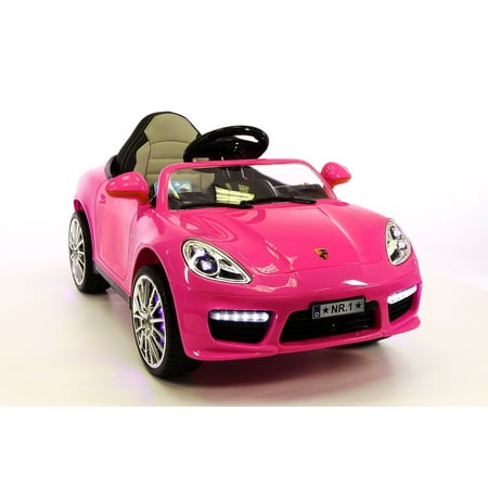 SPORT COUPE KIDS RIDE ON TOY CAR WITH PARENTAL CONTROL | PINK