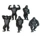 thumbnail image 3 of Figura de juguete coleccionable Fitness Gorilla Black Anime, 5 unidades, 3 of 5