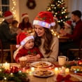 thumbnail image 3 of 2026 Christmas Indoor Home Decor Christmas LED Light Up Santa Hat Elks And Snowman Series, 3 of 4