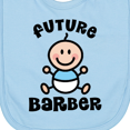 thumbnail image 3 of Inktastic Future Barber in Training Baby Boy Newborn Bib, 3 of 3
