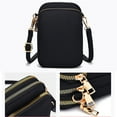 thumbnail image 3 of Bolso bandolera para móvil de mujer, monedero vertical, 3 of 5