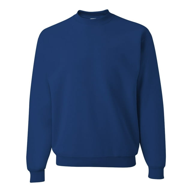 Super Sweats NuBlend Crewneck Sweatshirt, L, Royal