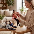 thumbnail image 3 of Poseable MJ Plush Figure 11 Inch Bendable Pop Legend Stuffed Doll, Collectible Novelty Gift for Adult Fans, 3 of 4