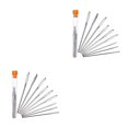 thumbnail image 3 of Inteprter Pack of 9 Stainless Steel Large Eye Professional Portable Needle Sewing Hand Embroidery Pants Household Stitching Escribe un 2Conjunto, 3 of 6