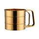 thumbnail image 1 of Tamiz de harina para hornear Utensilios para hornear con báscula Tamiz de harina de acero inoxidable Dorado, 1 of 9