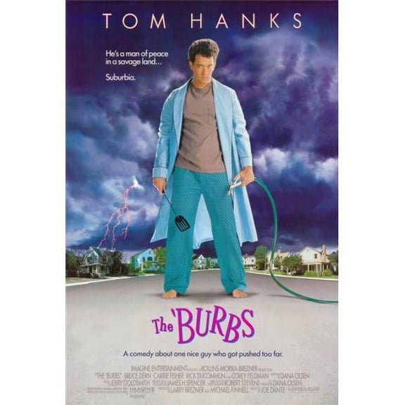 Pop Culture Graphics  The Burbs Movie Poster Print - 27 x 40