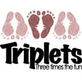 thumbnail image 3 of CafePress - Triplet Girls More Fun! Light T Shirt - Men's Classic Graphic T-Shirt, 3 of 4