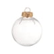 thumbnail image 2 of Bolas de Navidad Adornos de Navidad Colgantes de Navidad Suministros para fiestas 8cm Dorado, 2 of 9