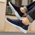 thumbnail image 6 of Men's Slip-on Knit Mesh Walking Shoes, 6 of 7