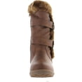 thumbnail image 3 of Lucky Top Youth-1K Children Girl's Low Heel Double Buckle Knee High Snow Boots, 3 of 4