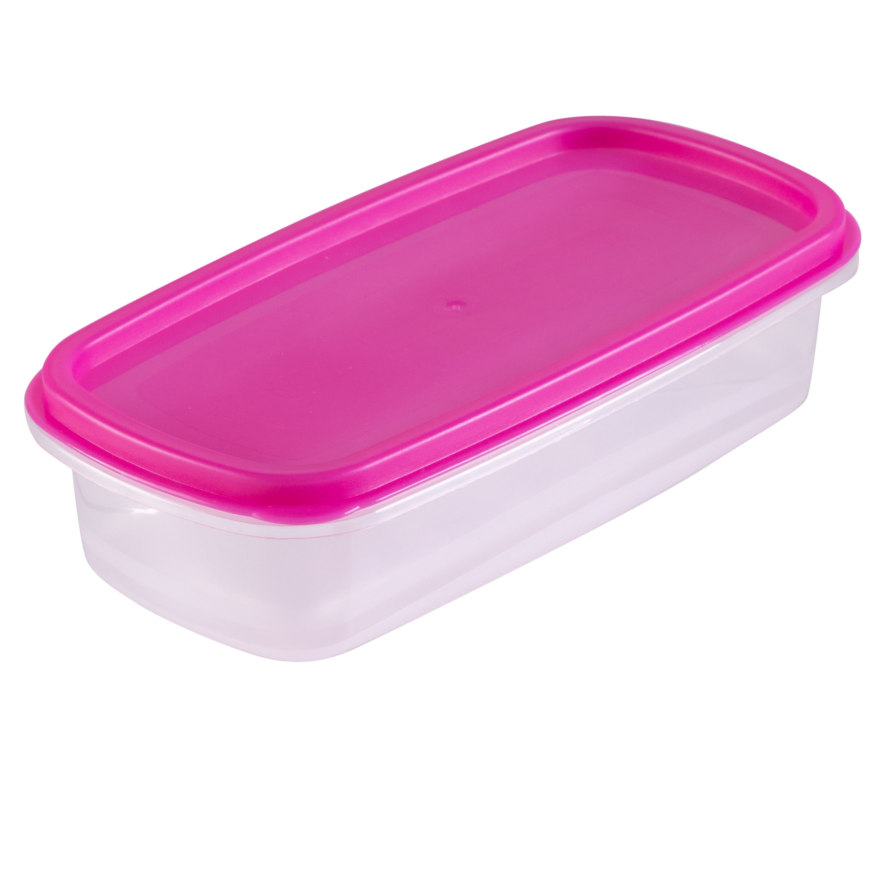 UMI UMIZILI Set of 12 Pink Glass Food Storage Containers, Meal
